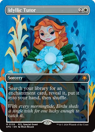Idyllic Tutor (Borderless) card art