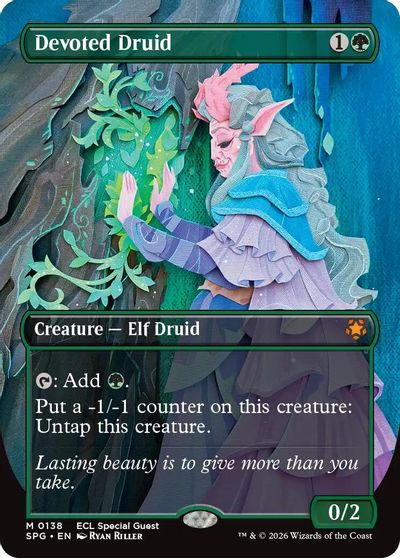 Devoted Druid (Borderless) card art