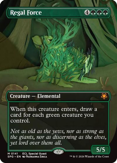 Regal Force (Borderless) card art