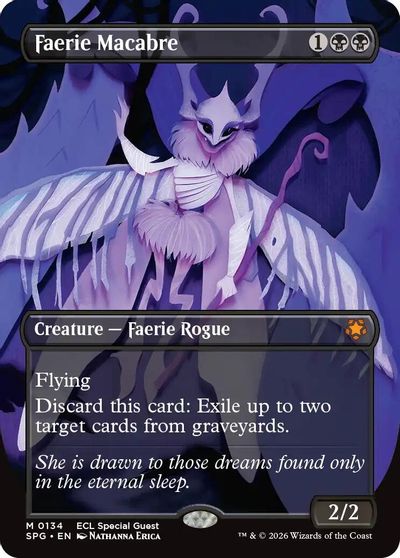 Faerie Macabre (Borderless) card art