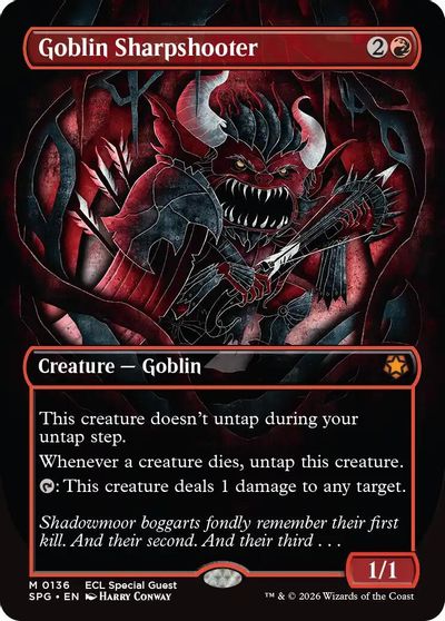 Goblin Sharpshooter (Borderless) card art