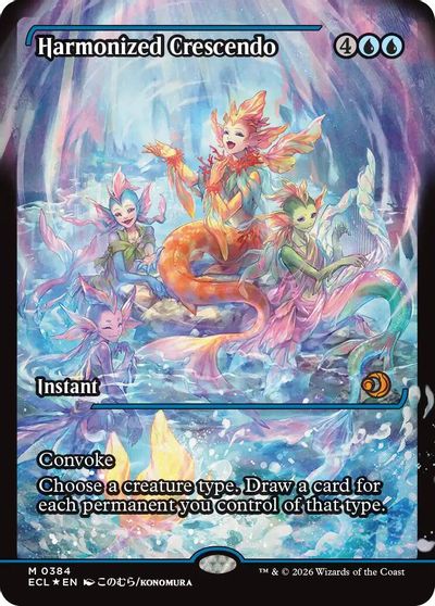Harmonized Crescendo (0384) (Showcase) card art