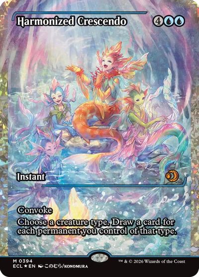 Harmonized Crescendo (0394) (Showcase) (Fracture Foil) card art