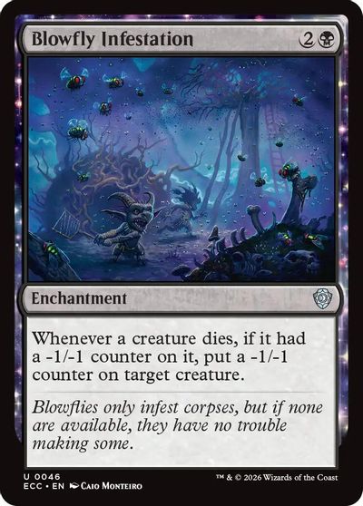 Blowfly Infestation card art