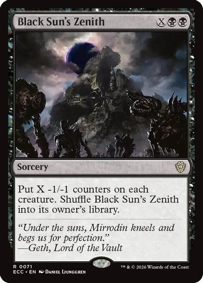 Black Sun's Zenith card art
