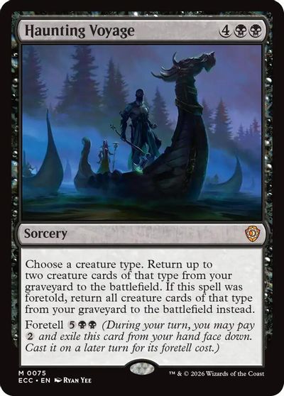 Haunting Voyage card art