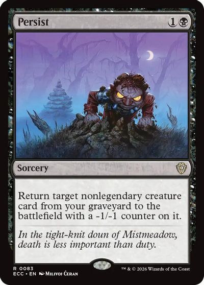 Persist card art