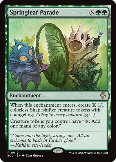 Springleaf Parade card art