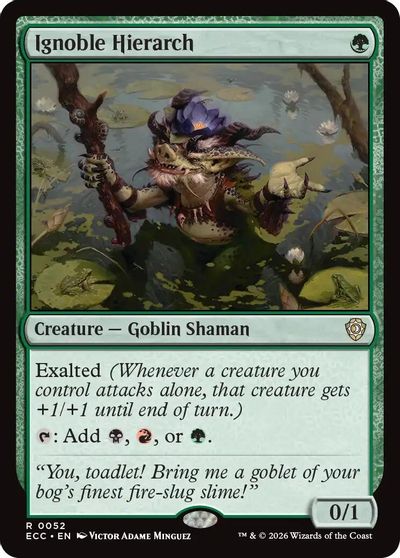 Ignoble Hierarch card art