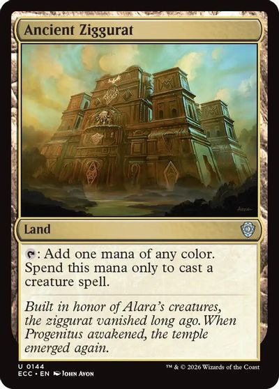 Ancient Ziggurat card art