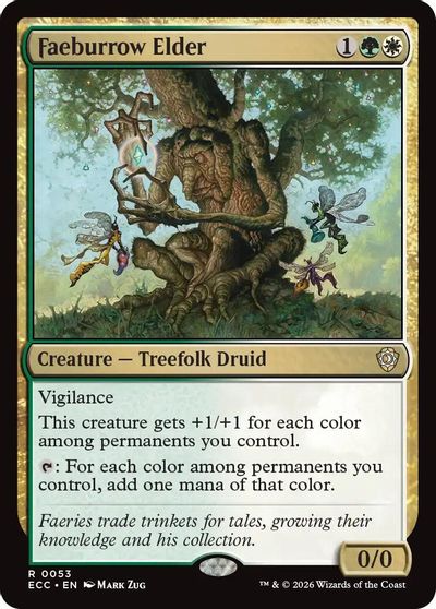 Faeburrow Elder card art