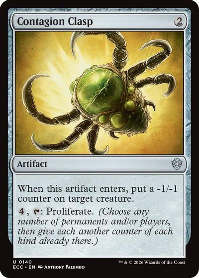Contagion Clasp card art