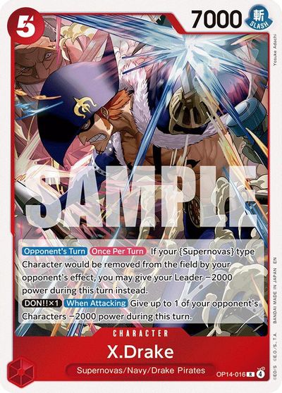 X.Drake card art
