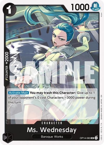 Ms. Wednesday card art