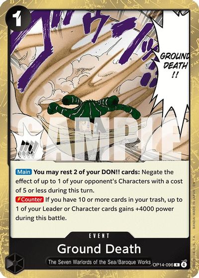 Ground Death card art