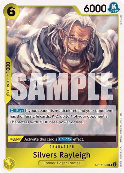 Silvers Rayleigh card art