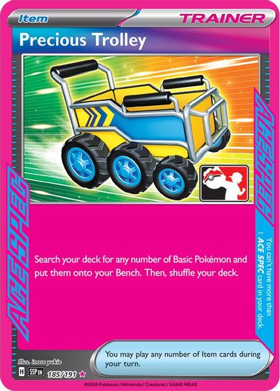 Precious Trolley card art