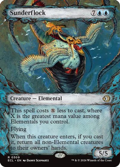 Sunderflock (Showcase) card art