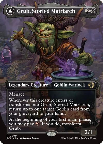 Grub, Storied Matriarch (Borderless) card art