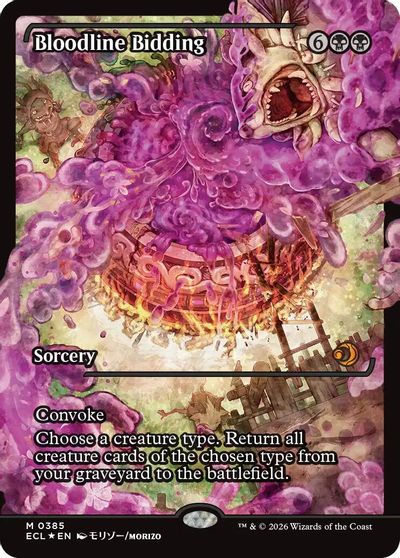 Bloodline Bidding (Showcase) card art