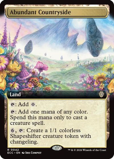 Abundant Countryside (Extended Art) card art