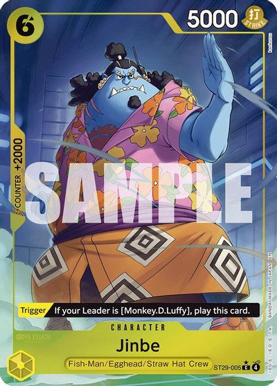 Jinbe (Full Art) card art