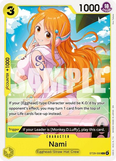 Nami card art