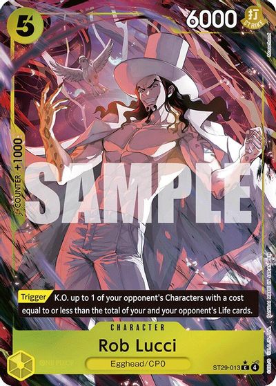 Rob Lucci (Full Art) card art