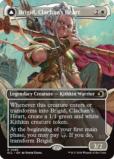Brigid, Clachan's Heart (Borderless) card art