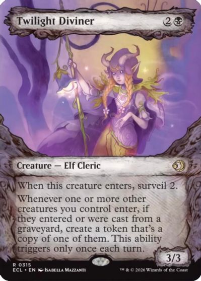 Twilight Diviner (Showcase) card art