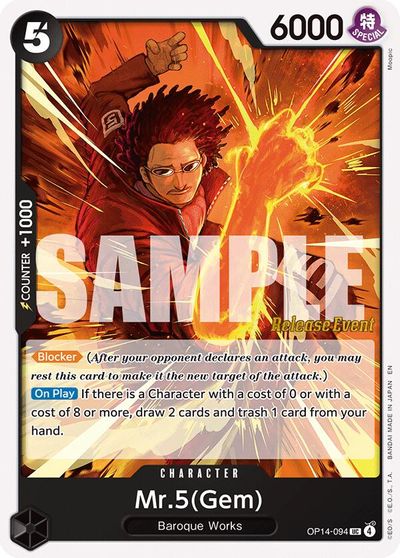 Mr.5(Gem) card art