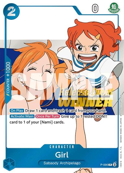 Girl (OP14 Release Event Winner) card art