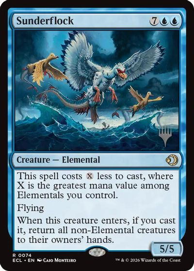 Sunderflock card art