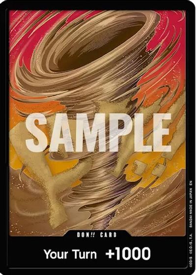 DON!! Card (Crocodile) (Double Pack Set Vol. 9) card art