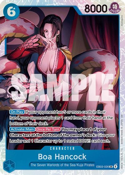 Boa Hancock card art