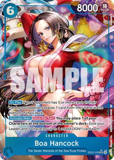 Boa Hancock (Alternate Art) card art