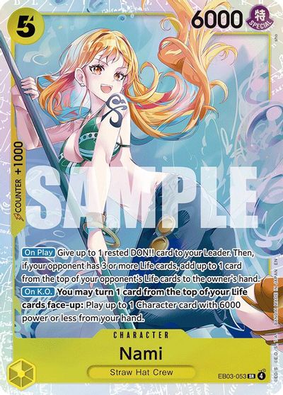 Nami (053) card art