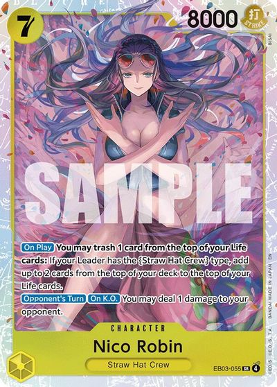 Nico Robin (055) card art