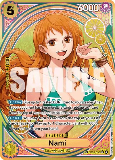 Nami (053) (SP) card art