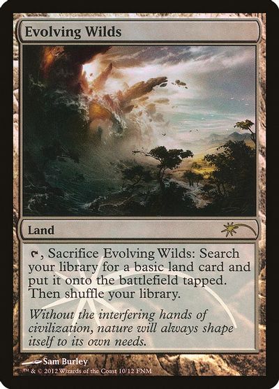 Evolving Wilds card art