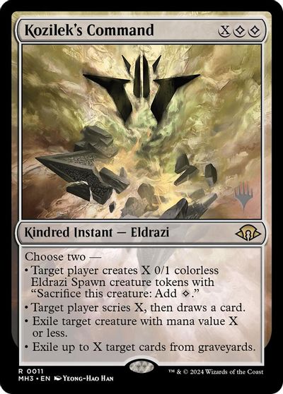 Kozilek's Command card art