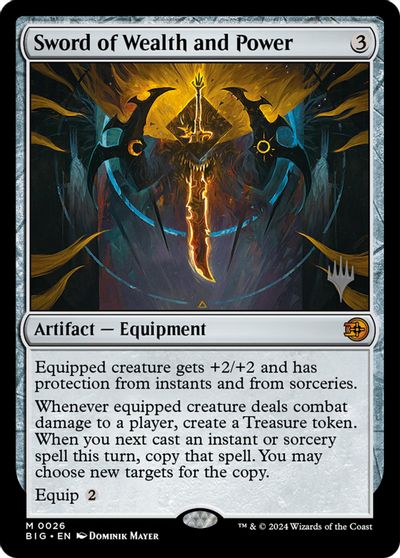 Sword of Wealth and Power card art