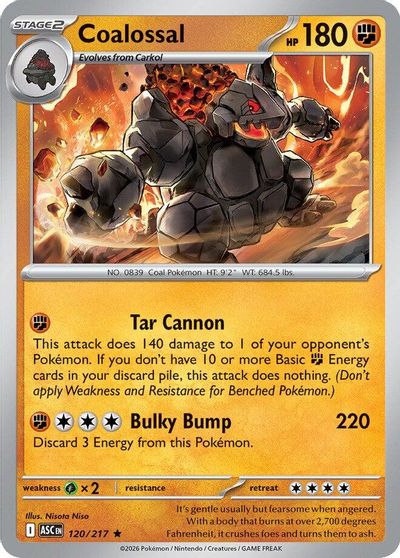 Coalossal card art