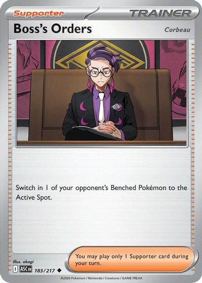 Boss's Orders [Corbeau] - 183/217 card art