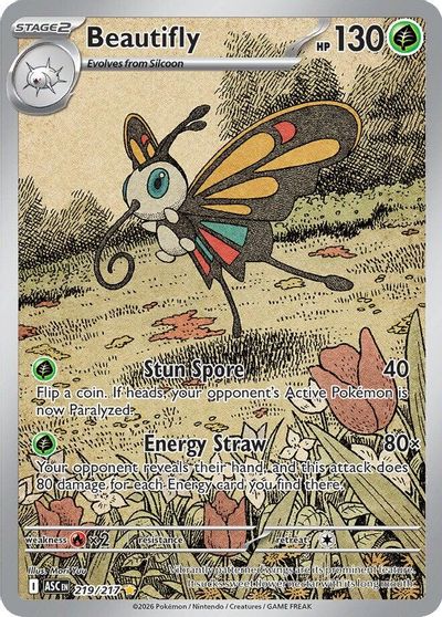 Beautifly - 219/217 card art