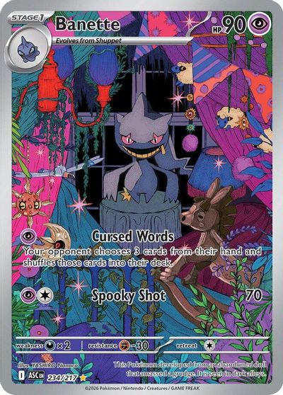 Banette - 234/217 card art
