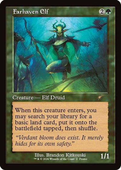 Farhaven Elf (Retro Frame) card art