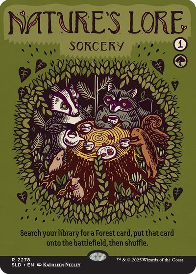 Nature's Lore (2278) card art