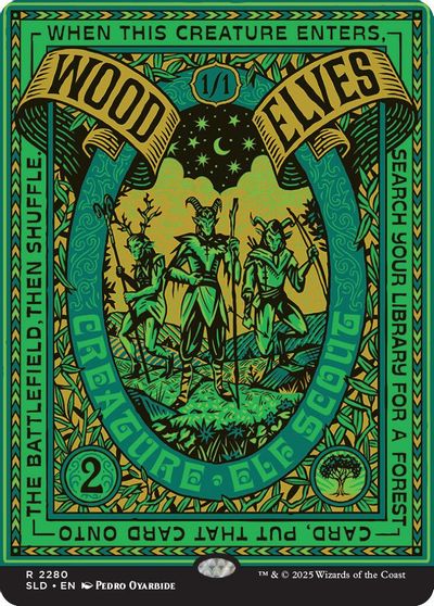Wood Elves (2280) card art