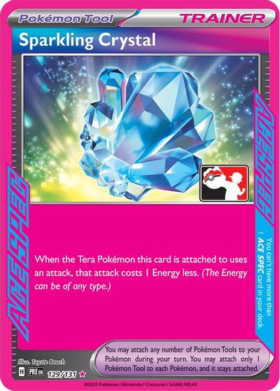 Sparkling Crystal - 129/131 card art